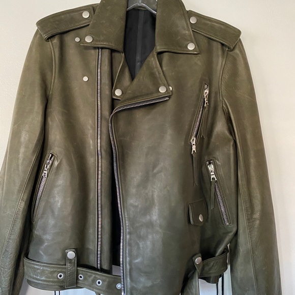 UNRAVEL PROJECT MOTO LEATHER JACKET - Picture 12 of 14